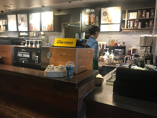 Pickup counter for Bloomfield Village Pizza menu orders